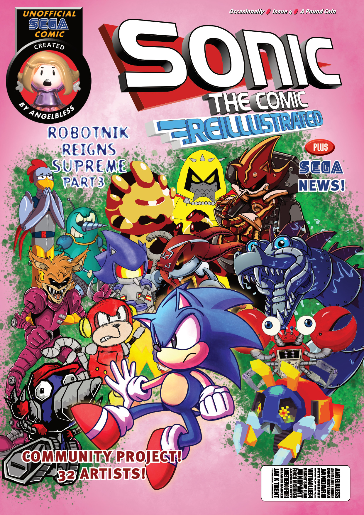 Sonic the Comic: Reillustrated Issue 3